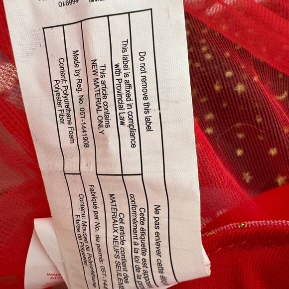 FORUM Disney Belle Red Ruby Queen Tulle Sparkly Party Dress Costume Toddler 2 3 - Picture 7 of 7